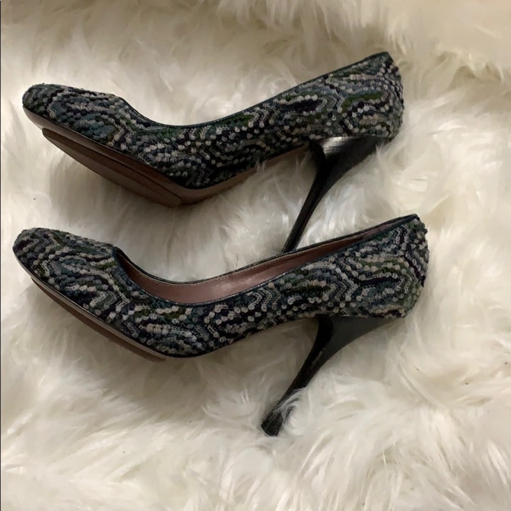Missoni Patterned Knit Fabric Pumps(MADE IN ITALY)